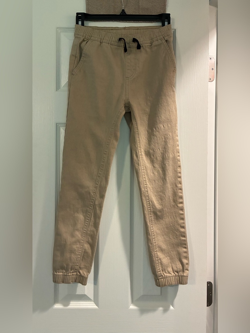 Phat Farm Kids Khaki/Tan Elastic-Waist Joggers